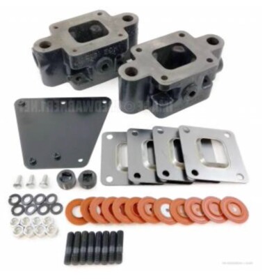 3  Dry Joint Exhaust Spacer Kit 3 Inch Replaces Mercruiser 864929A3 864929A1
