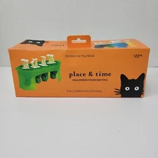 Zombie Ice Pop Mold Set of 4  Place & Time NEW Popcycle
