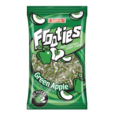 	Green Apple Tootsie Roll Frooties Chewy Candy 38.8 OZ 360-piece Bag	