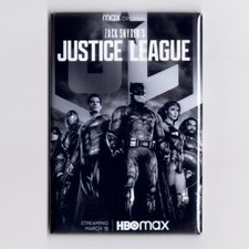 JUSTICE LEAGUE 2021 / SNYDER CUT - 2"x3" POSTER MAGNET batman superman dc 