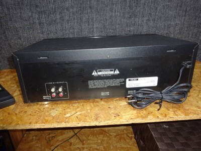 TEAC V-1010 Cassette Deck 3-Head Tested remote control included | eBay