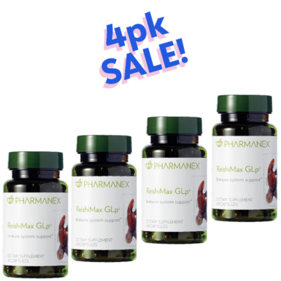 [4pk] Nu Skin NuSkin Pharmanex ReishiMax Exp 05/2027  LATEST ARRIVAL