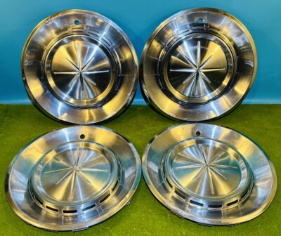 Lincoln Continental Premier  15  Wheel Covers Caps (4) 1960 Ford Mercury