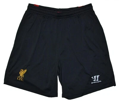 LIVERPOOL ENGLAND 2013/2014 AWAY FOOTBALL SHORTS WARRIOR SIZE L ADULT - Image 1 of 4