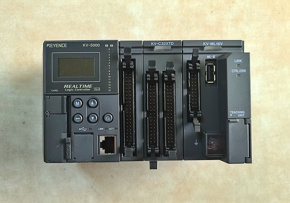 Keyence PLC Module KV-5000 , KV-C32XTD , KV-ML16V free ship Keyence PLC Module KV-5000 , KV-C32XTD , KV-ML16V free ship
