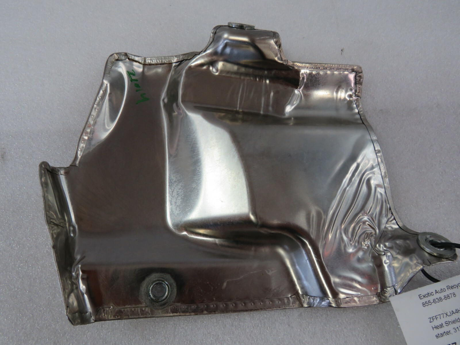 Ferrari California T, Starter Heat Shield, Used, P/N 313042