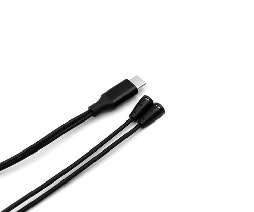Cavo audio USBC TYPEC con microfono per Sennheiser IE8i IE80 IE80i IE8 IE80S - Foto 6 di 13