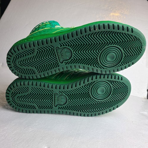 Adidas Top Ten Hi J Rex Toy Story Boys Shoes Green Size US 4.5 UK 4 - Picture 10 of 14