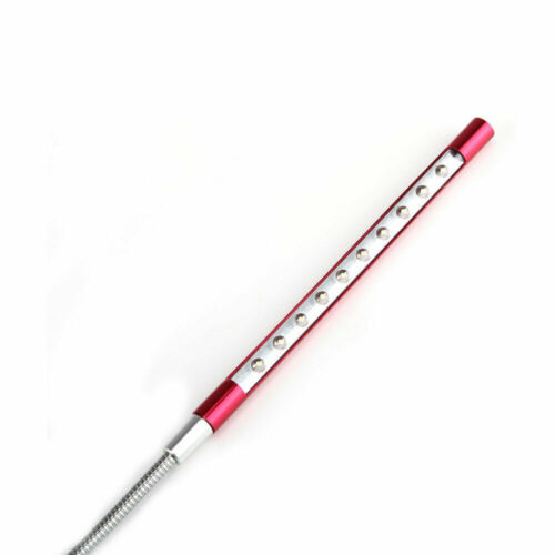 LED USB Keyboard Night PC Light Flexible Lamp 10 LED for Reading Notebook Laptop - Picture 6 of 8