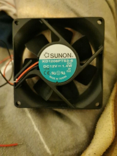 SUNON KD1208PTS3-6 FAN 80X80X25mm DC12V 1.4W 
