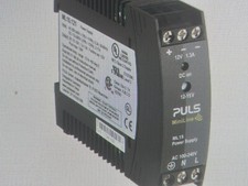 PULS DC Power Supply: 100 to 240 V AC, Single, 12 to 15V DC, 15W, 1.3, DIN Rail