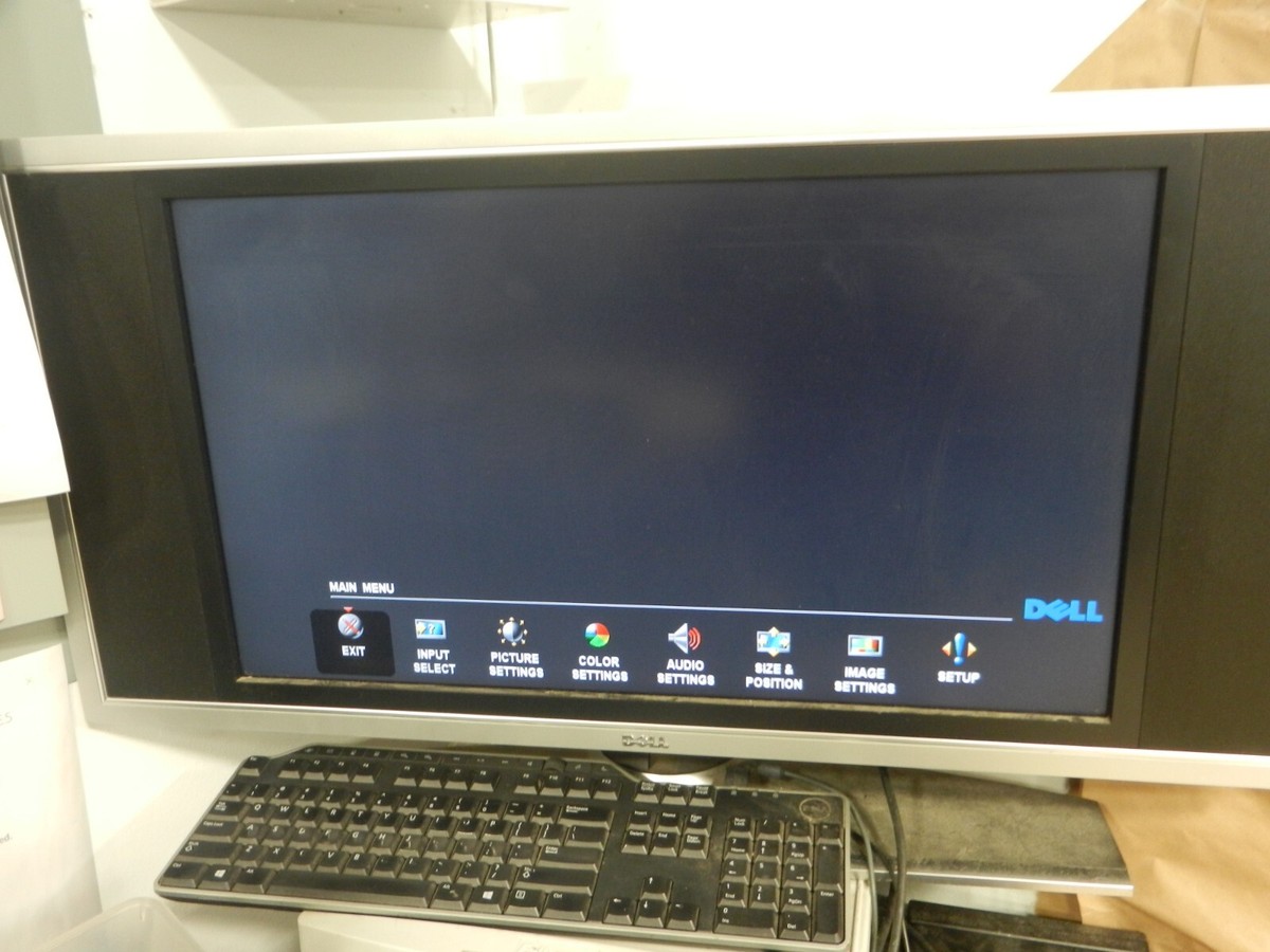 VINTAGE - Dell W2606C 26 inch LCD TV Television Monitor gaming