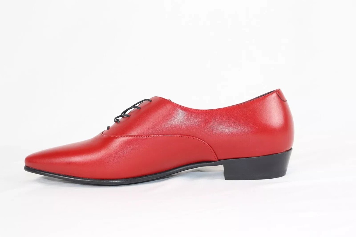 Celine , Jacno Oxford Derby Boots Low in Red , BNWB 43 | eBay Celine , Jacno Oxford Derby Boots Low in Red , BNWB 43 | eBay