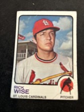 1973 Topps Baseball Card #364 Rick Wise St. Louis Cardinals G/Vg Creases