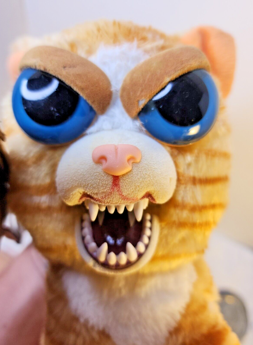 Feisty Pets Princess Potty mouth Cat Orange Tabby Plush Feline (BOP4)