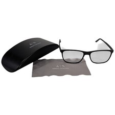 Giorgio Armani Glasses Eyeglasses Black Frames with Case