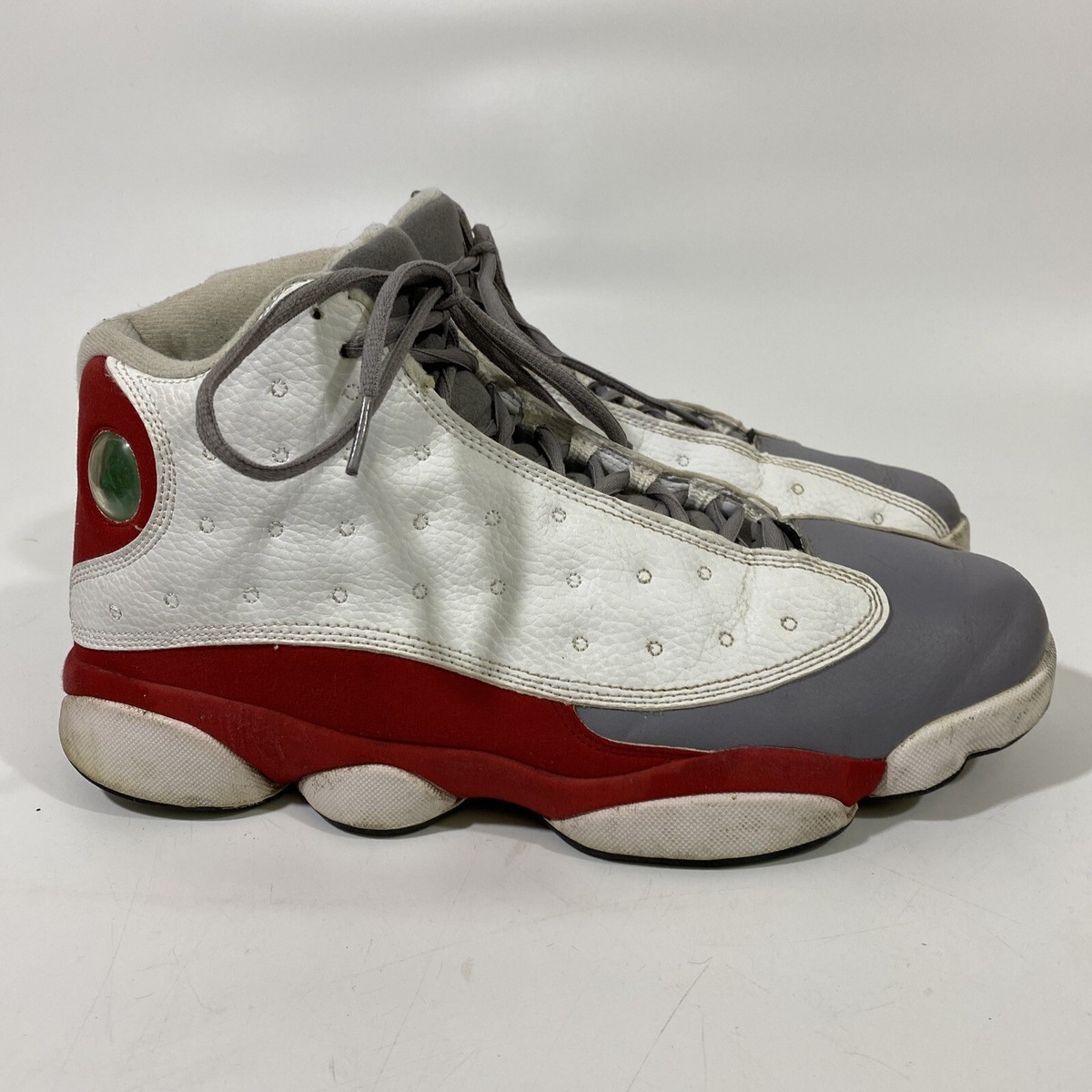 Mens Nike Air Jordan 13 XIII Retro Red Flint Grey Toe Sneakers 414581-115  Sz 10