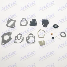 For Mercury Mariner 15 18 20HP 25HP With WMC Carburetor Rebuild Kit 1395-9761-1