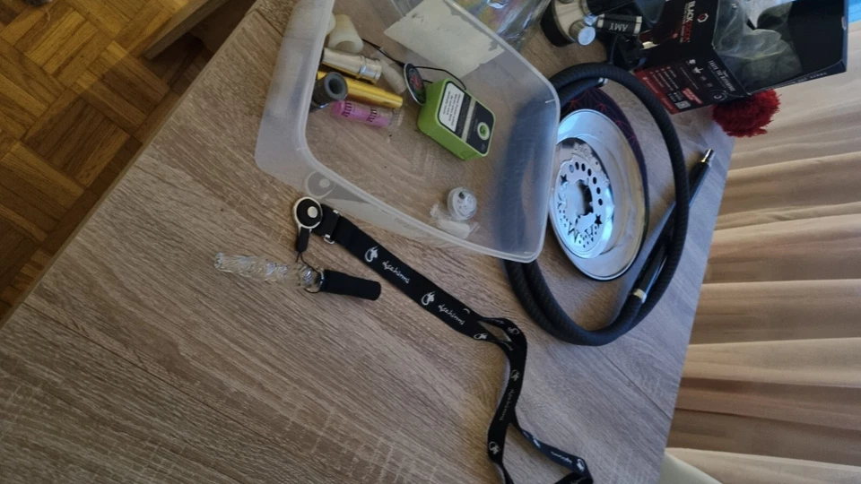 shisha komplettset + Amy Deluxe Hot Turbo - Elektrischer Kohleanzünder - Bild 3 von 4