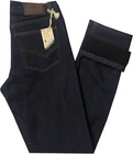 SEA BARRIER Mens Thermal 46 to 62 Fleece Lined Warm Stretch Jeans Dark Blue