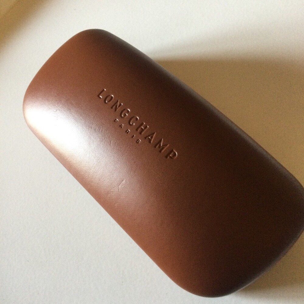 LONGCHAMP SUNGLASSES CASE WITH CLOTH BROWN NEW | eBay display picture 3