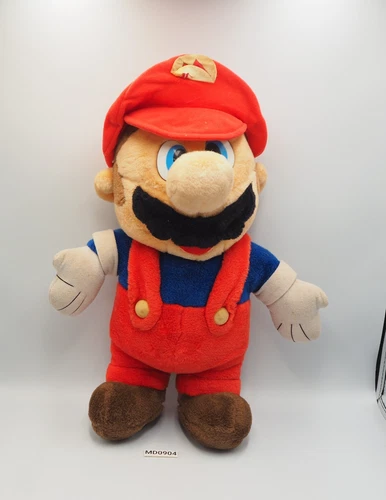 MD0904 Super Mario Bros  Avanti 16" Vintage Plush JUNK Toy Doll Japan Korea - product listing photo