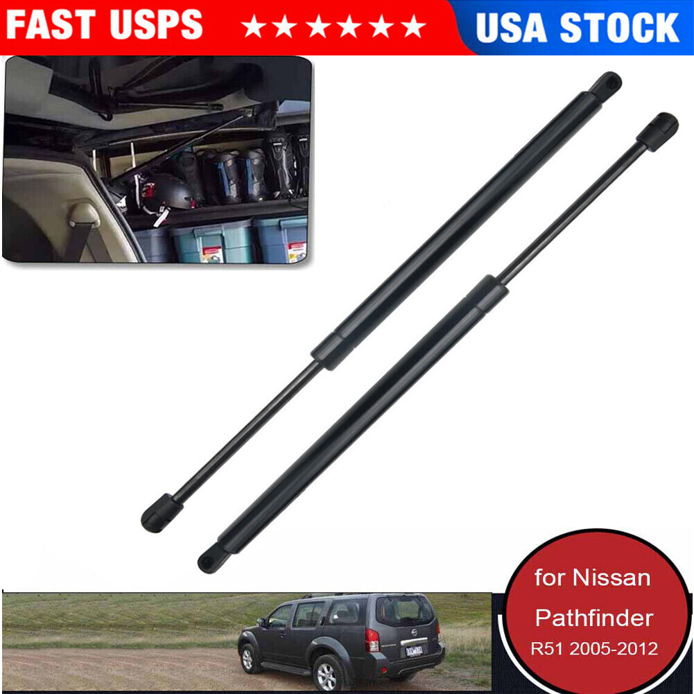 2 Rear Door Gas Struts Tailgate Lift Support For Nissan Pathfinder