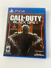 PS4 Call of Duty Black Ops 3 Activision Play station four Video Game Manual box