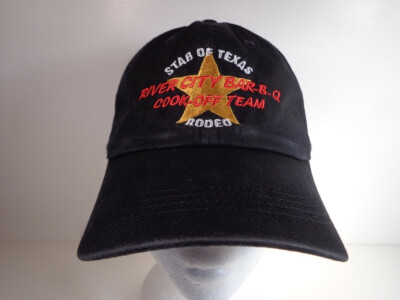 STAR OF TEXAS RODEO - RIVER CITY BBQ COOK OFF TEAM - CAP HAT - WESTERN WEAR