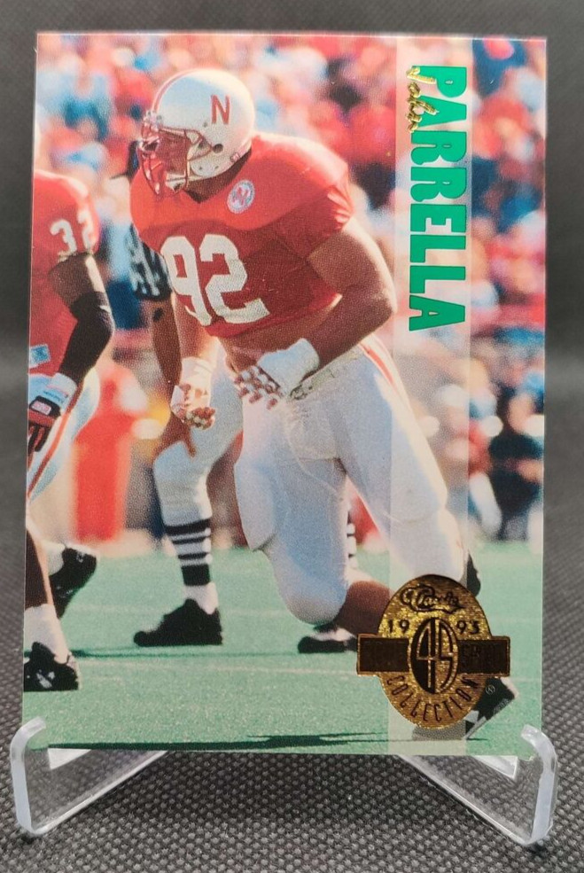 1993 Classic Four Sport #150 John Parrella Nebraska football card