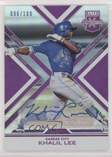 2016 Panini Elite Extra Edition Aspirations Purple /100 Khalil Lee #111 Auto 0d4