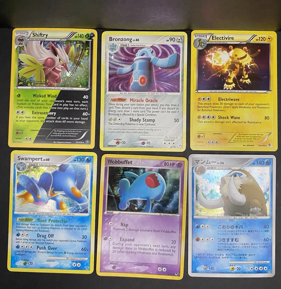 Pokemon 12x Cards Lot - COSMOS HOLO RARE XY BLACK STAR PROMO SWIRL TCG - Image 2 of 4