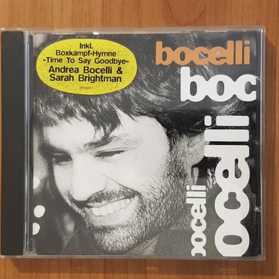 ANDREA BOCELLI bocelli VG+/EX (CD Album, Pop, Sugar)