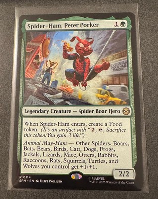 Spider-Ham, Peter Porker (114) MTG: Spider Man Non-Foil