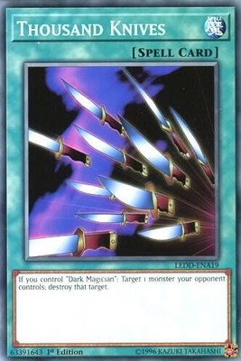 Yugioh Thousand Knives 1st Edition Common LEDD-ENA19 NM