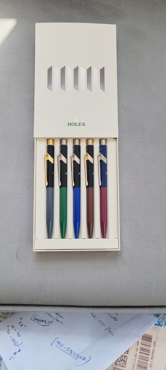 2025 Rolex/Carand'Ache 5 Pen Set . From Authorized agent gift. New