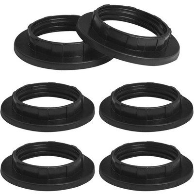 6PCS E14/E12 Lamp Shade Rings, Retaining Rings for Glass Lamp Shades/Light Fi...
