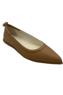 Vince Camuto Basket Leather Flats Bendreta Sandstone