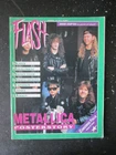 FLASH RIVISTA METAL 16 1990 METALLICA SLAYER LITFIBA JUDAS PRIEST  [G204]