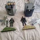 G.I. Joe Classified Trench Viper and Steel Corp Sentry and Modular Fortification
