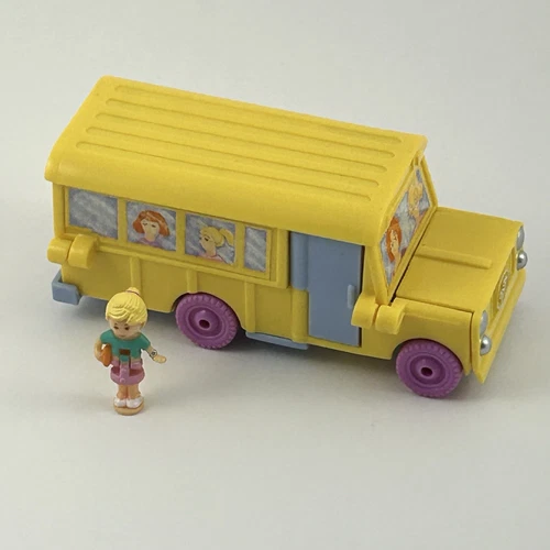 Polly Pocket Vintage 1996 Classroom on the Go Bluebird Toys RARE
