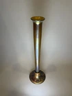 Louis C Tiffany Furnaces Favrile Trumpet Vase 152G Signed Glass Enamel Base