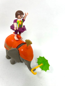 PLAYMOBIL Circus Mixed Lot Elephants, Acrobat, Seals, Horse,Parts from Set #4235