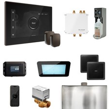 Mr Steam Bliss Max Steam Ctrl-Pkg w/iSteamX Ctrl-Steamhead-Blk OilRubBronze