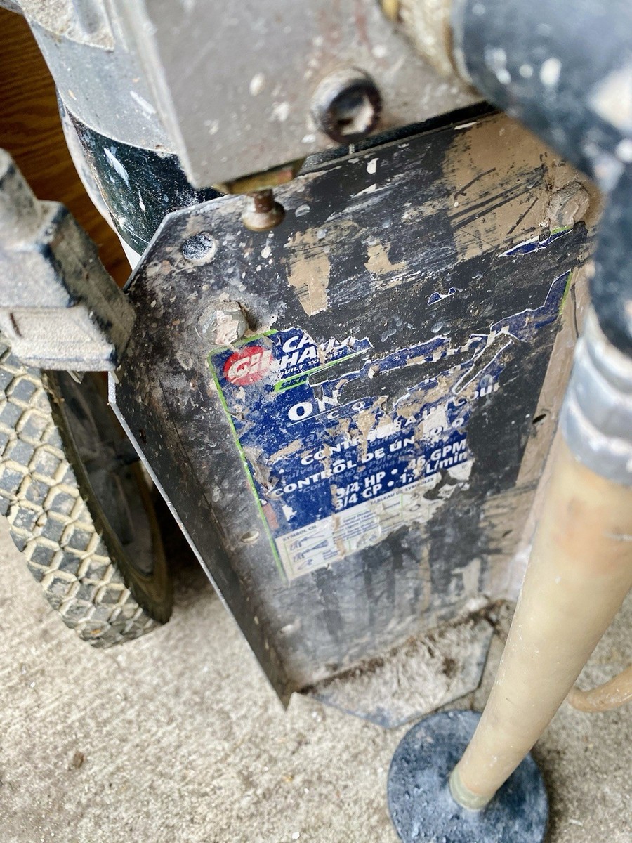 【新品・未使用】PAGE UNE 03 / 04 Campbell Hausfeld Industrial Airless Spray Painter 3/4 HP 46 GPM