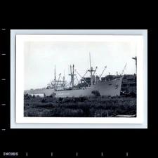 Vintage Photo US ARMY RESERVE CARGO SHIP RESOLVE