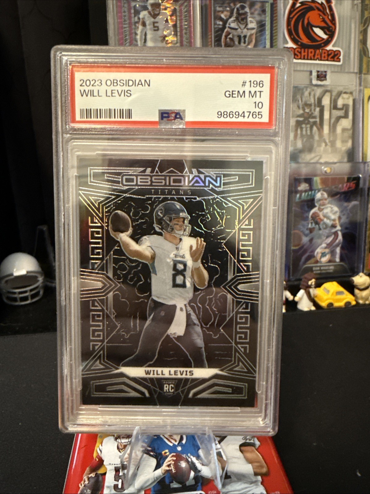 Will Levis Panini Obsidian #196 Base