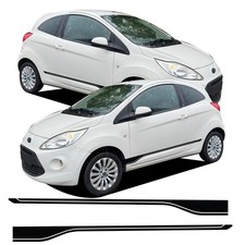 Line Racing Side Stripes Decal Graphics Stickers Vinyl Kit For Ford KA ST RS