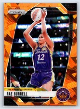 2024 Panini Prizm WNBA #62 Rae Burrell Ice Orange Prizms