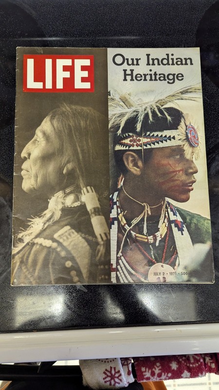 Vintage Life Magazine Our Indian Heritage July 2 1971 Special Edition